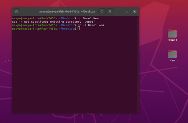 Updating the directory using terminal