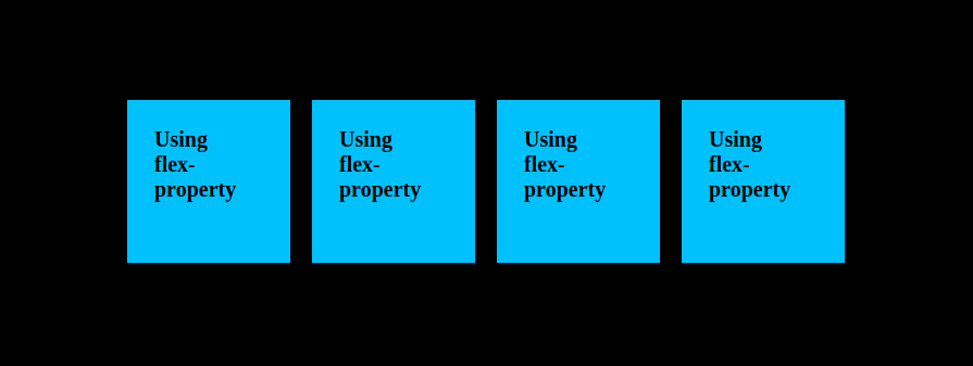 Aligning elements side by side using CSS Flex