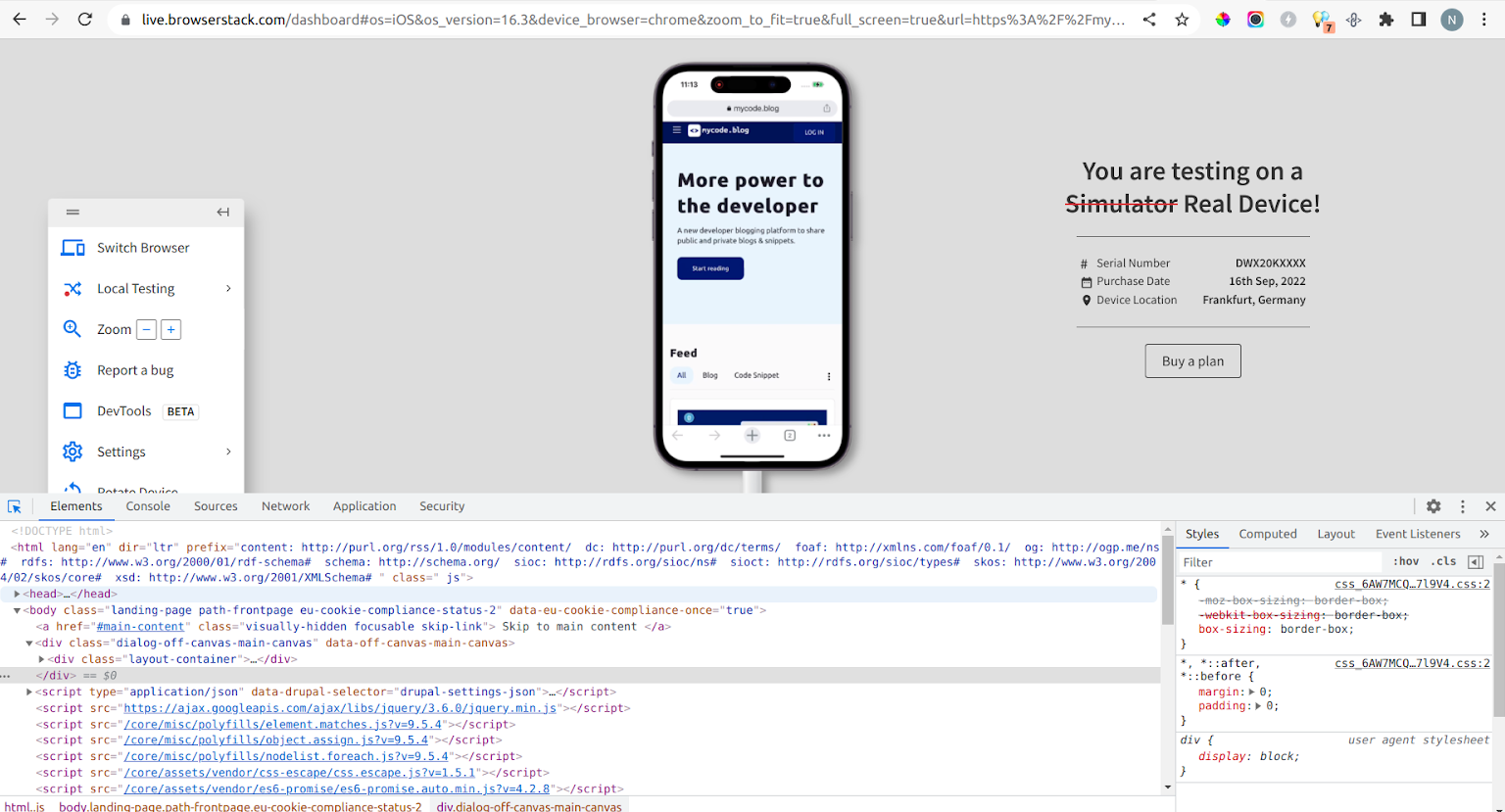 iphoe14 pro dev tool image