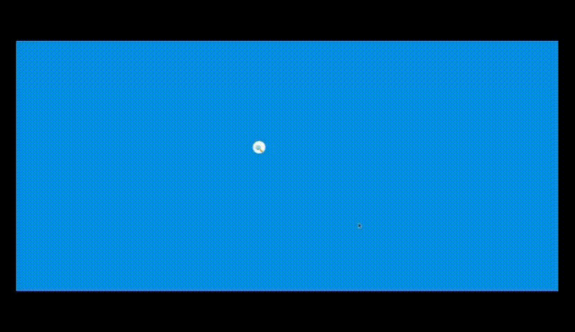 Result GIF of Toggle search bar with jQuery
